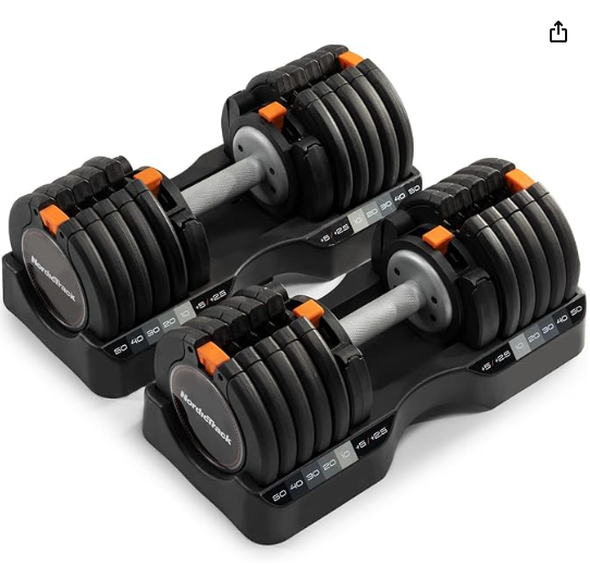 NordicTrack Select-A-Weight Dumbbells