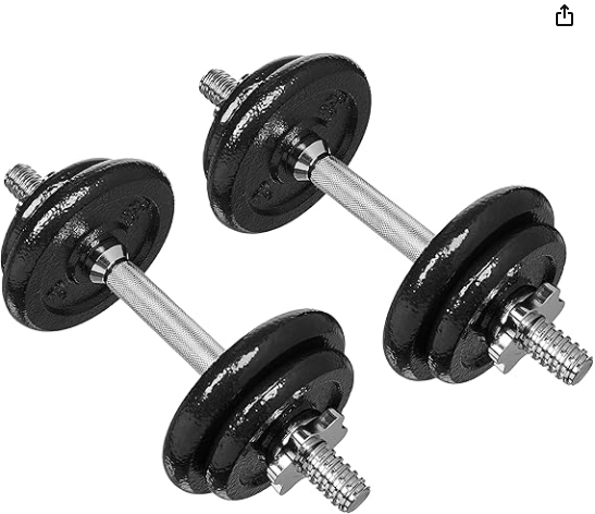 Basic adjustable dumbbells for beginners