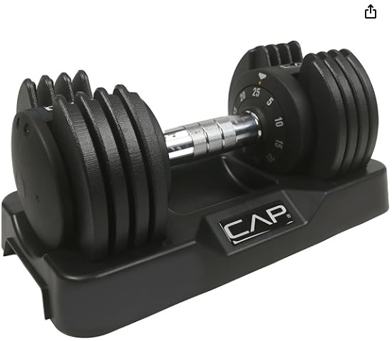 CAP barbell adjustable dumbbell set