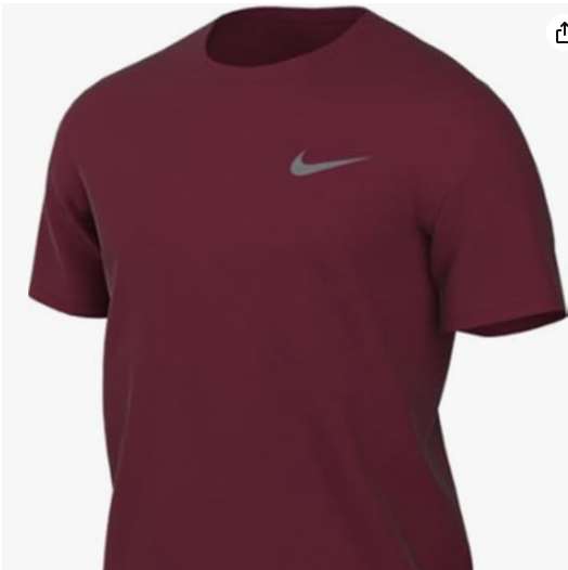 Breathable Nike training shirt for summer workouts