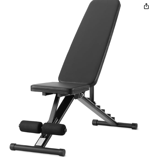 Amazon Basics adjustable workout weight bench