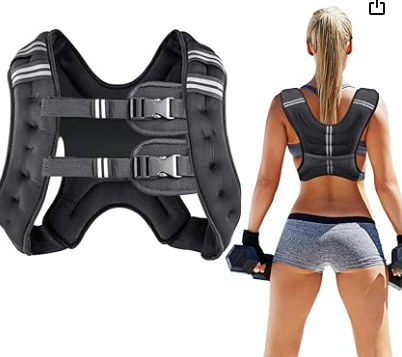 lightweight adjustable weighted vest