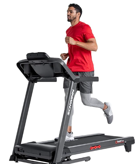 Compact treadmill with Bluetooth connectivity