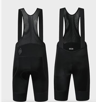 Budget cycling bib shorts with ergonomic padding