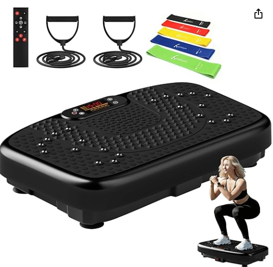 SoftGym Vibration Plate Exercise Machine