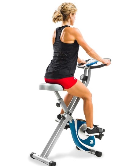 Compact foldable exercise bike