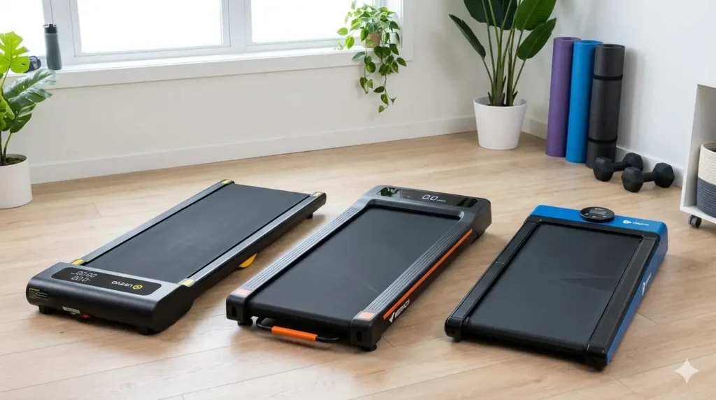 UREVO vs MERACH W50 vs LifePro PacerMini walking pads