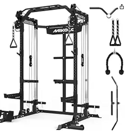 Mikolo power cage with cable pulley system