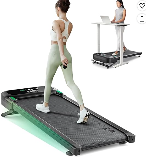 UREVO Auto Incline Walking Pad for home workouts