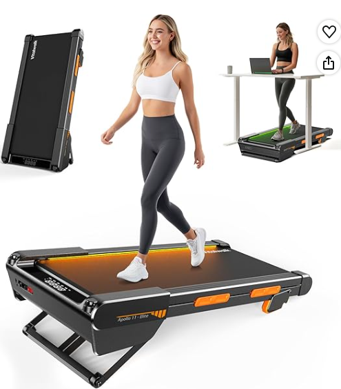 VITALWALK walking pad treadmill for apartments