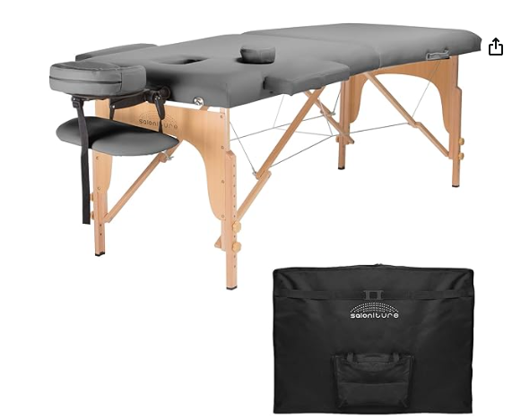 Saloniture professional massage table for home and professional use
