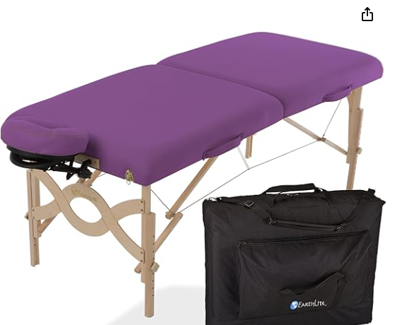  Earthlite Avalon XD Tilt portable massage table with adjustable positioning