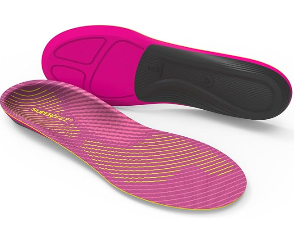 Superfeet Run Support running insoles with structured arch support