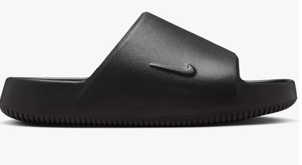 Nike Calm 2.0 minimalist foam slide for post-workout comfort.