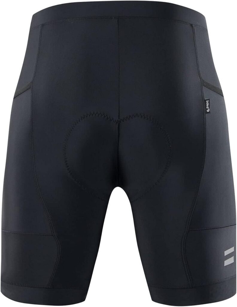 BALEAF men's 3D padded cycling shorts for road and mountain biking