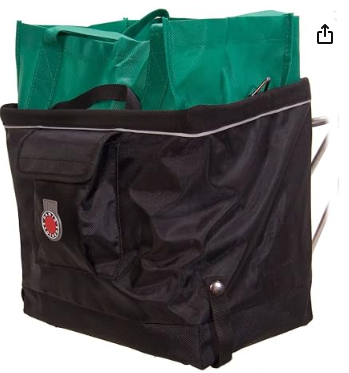 Banjo Brothers waterproof bike pannier for commuting and grocery shopping