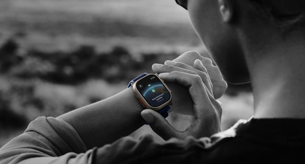 Apple Watch Ultra 3 running watch with GPS and fitness tracking