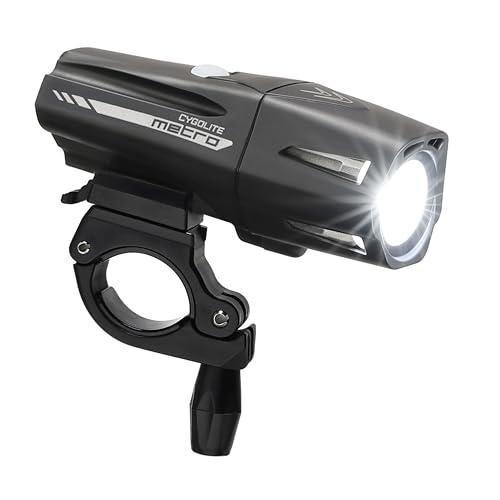 Cygolite Metro Plus 800 rechargeable bicycle headlight.