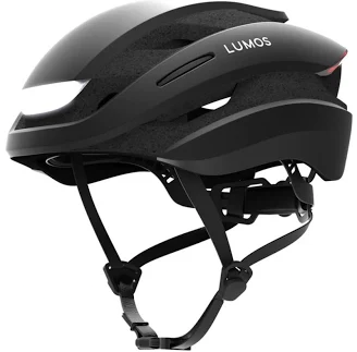 Lumos Ultra MIPS smart bicycle helmet with integrated LED lighting.
