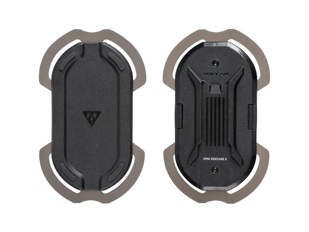 The Quad Lock Out Front, Peak Design Out Front V2, and Topeak Omni RideCase II 