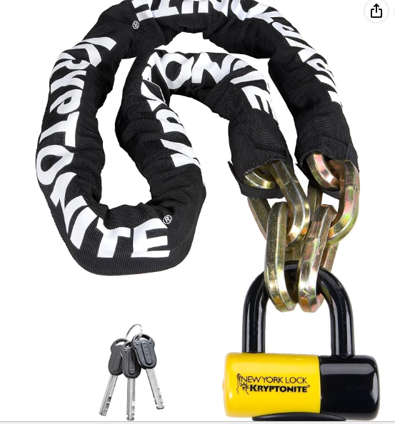 Kryptonite New York Fahgettaboudit 1415 heavy-duty bicycle security chain
